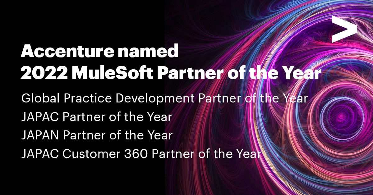 Accenture named 2022 MuleSoft Spouse of the 12 months