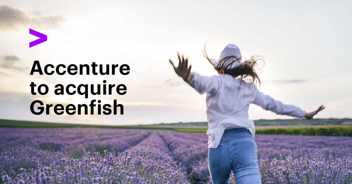 Accenture Pronounces Intent to Achieve Greenfish, an Unbiased, Belgium-Primarily based Sustainability Engineering and Advisory Corporate