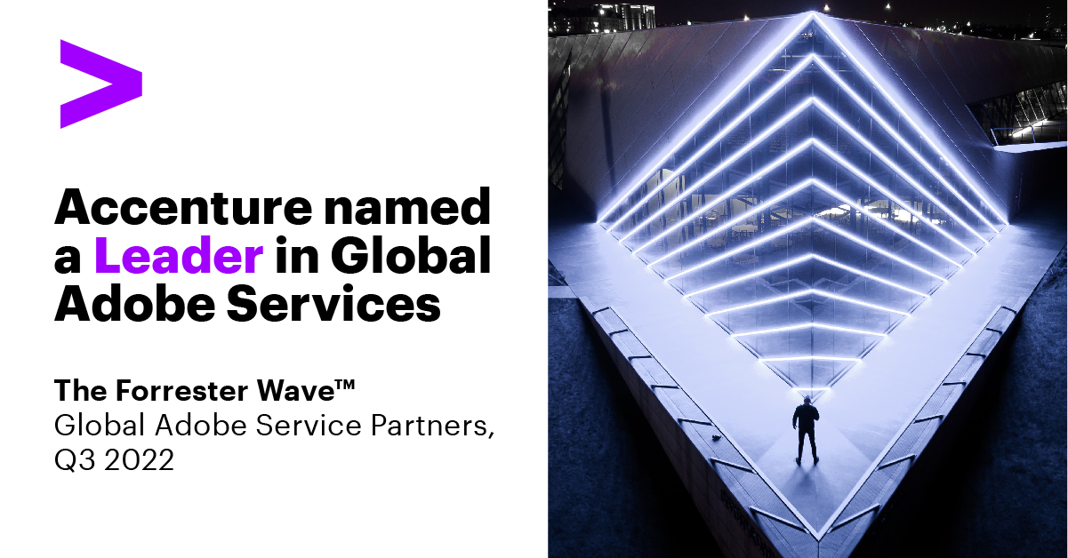 Accenture Identified as a World Chief Amongst Adobe Services and products Companions by means of Unbiased Analysis Company